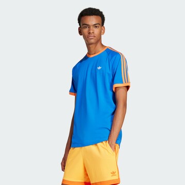 Tricou de la ADIDAS ORIGINALS pe albastru: față