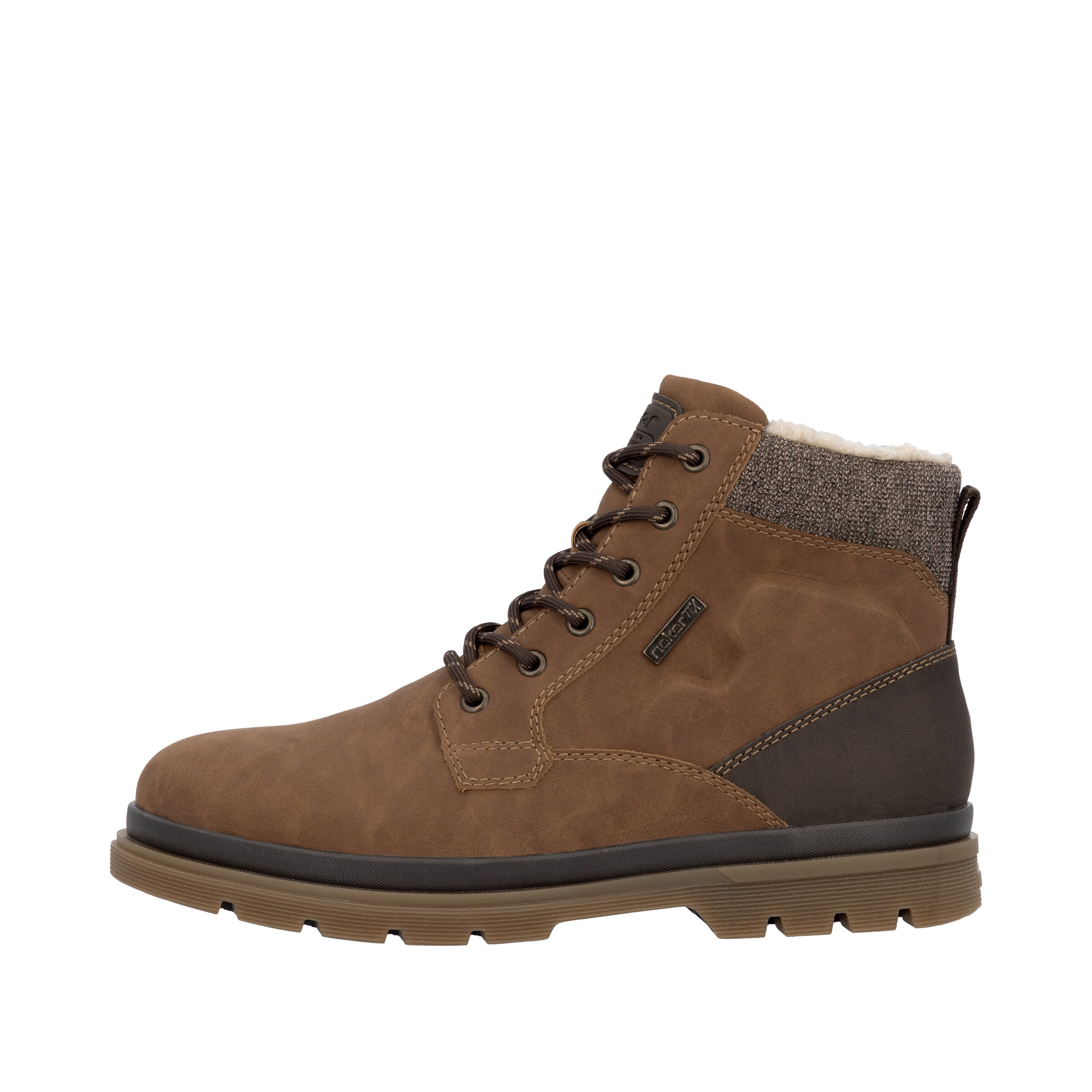 Bottes à lacets 'F7010' Rieker en marron