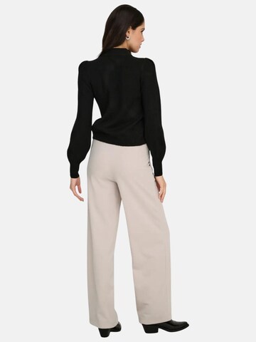JDY - Pierna ancha Pantalón 'JDY JDYGEGGO LIFE' en beige