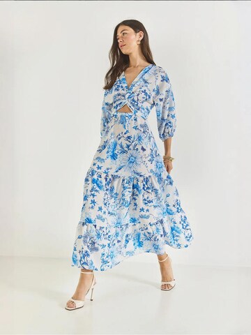 Robe Bianco Lucci en bleu