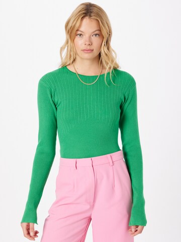 Pullover di Warehouse in verde: frontale