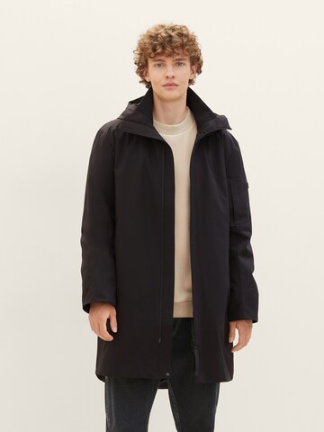 TOM TAILOR DENIM Parka in Schwarz