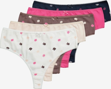 String Ulla Popken en mélange de couleurs : devant