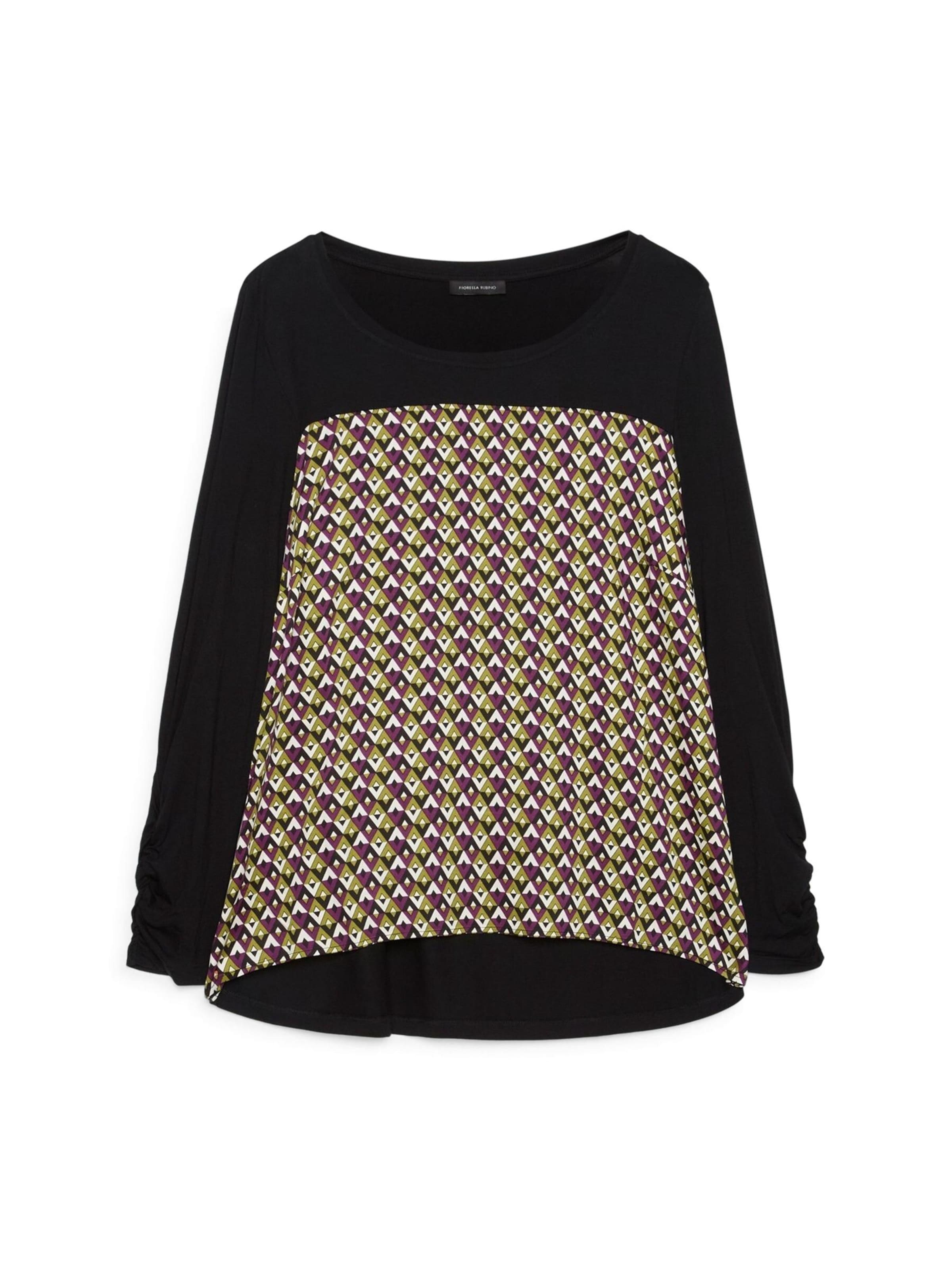 Fiorella Rubino Top in Zwart: voorkant