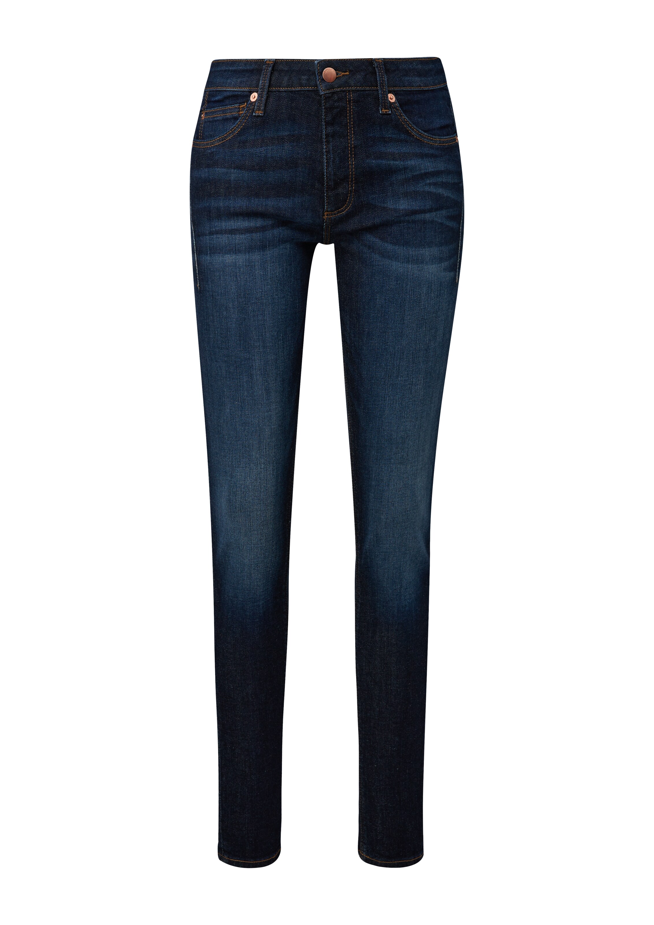 QS Skinny Jeans 'Sadie' in Blau: Vorderseite