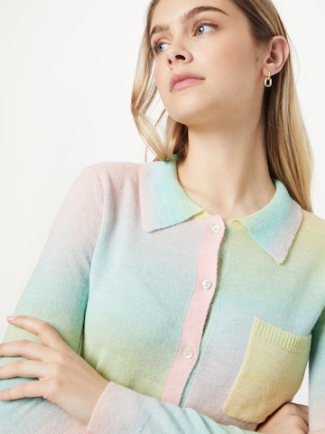 RECC Gebreid vest 'JANELLE' in Gemengde kleuren