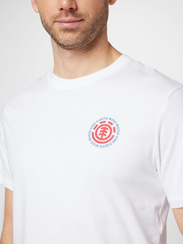 ELEMENT Тениска 'SEAL' в бяло