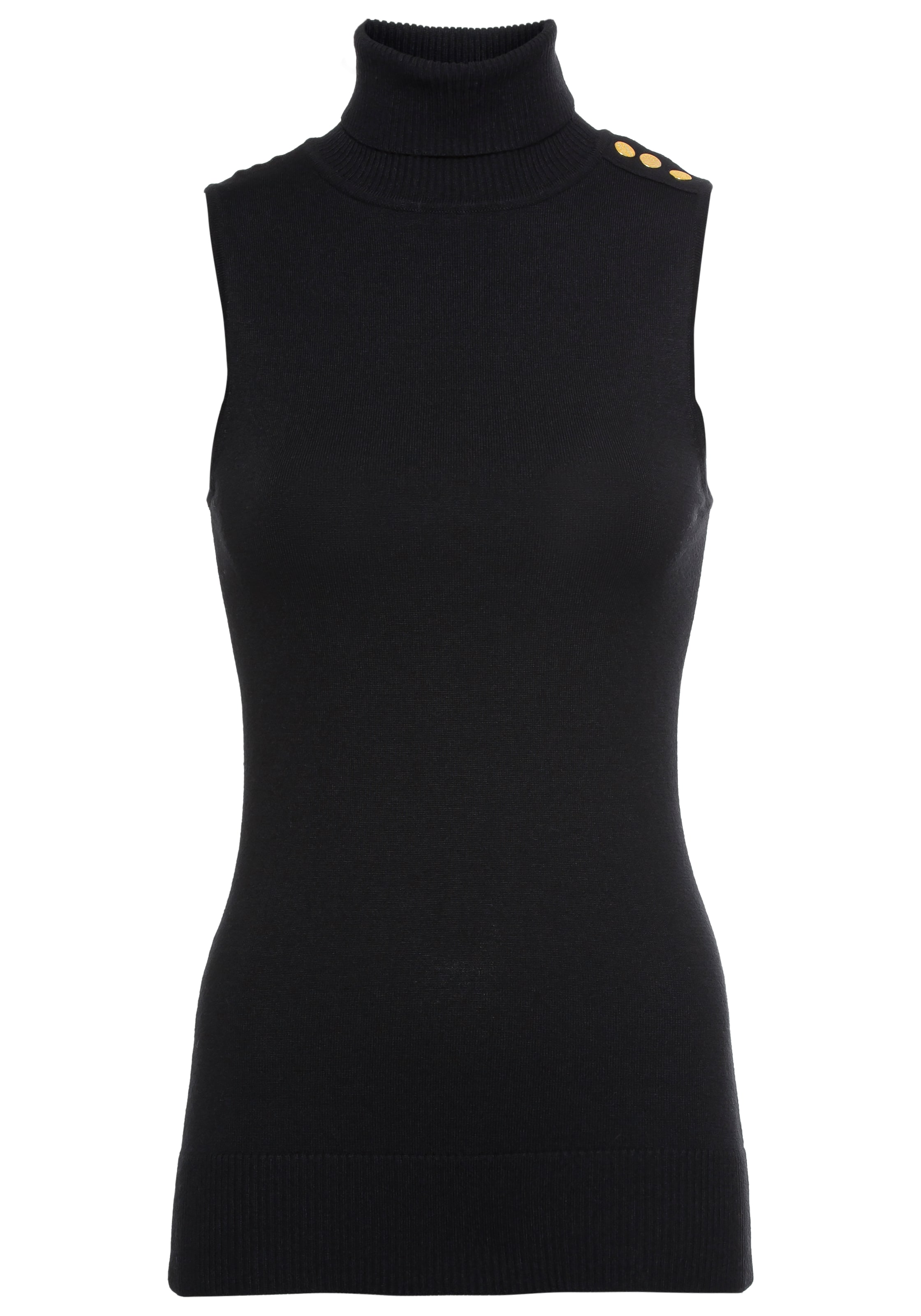 MELROSE Top in Schwarz: Vorderseite