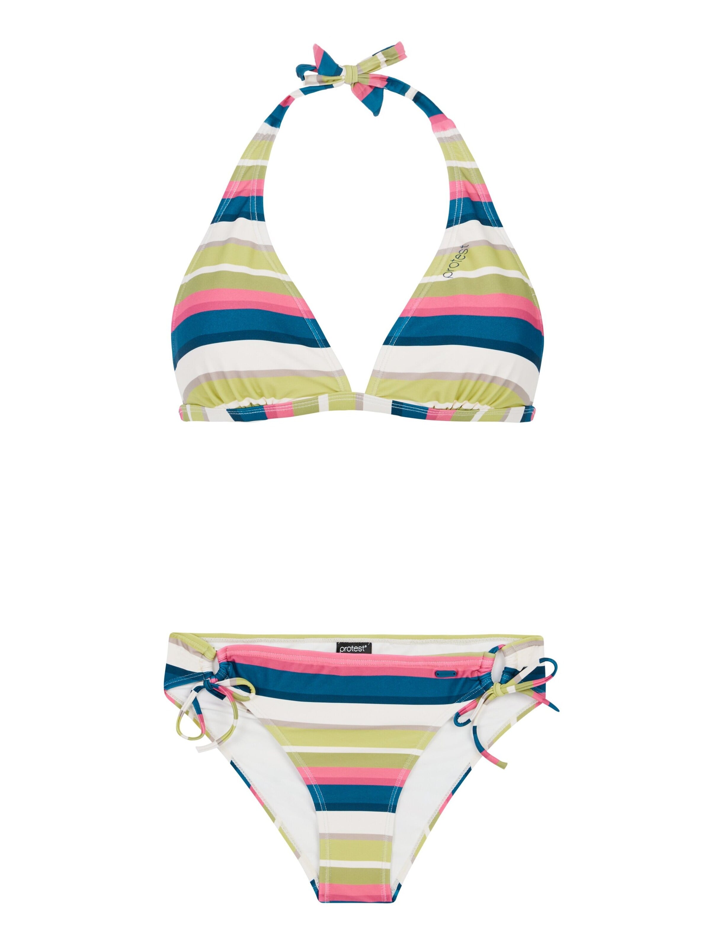 PROTEST Triangel Bikini 'PRTKami' in Groen: voorkant