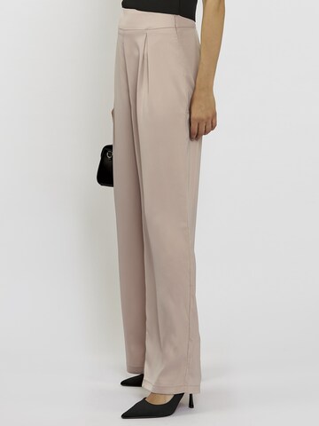 FRESHLIONS Wide leg Trousers 'Carlina' in Pink