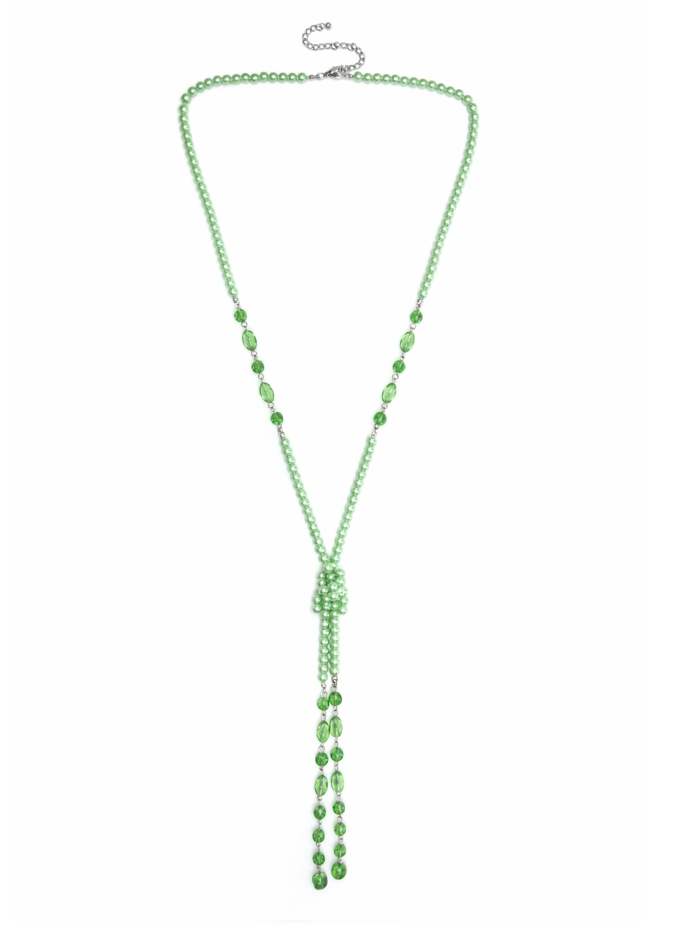 COLLEZIONE ALESSANDRO Kette 'Heather'‌‌‌‌‌‌‌ in grün, Produktansicht