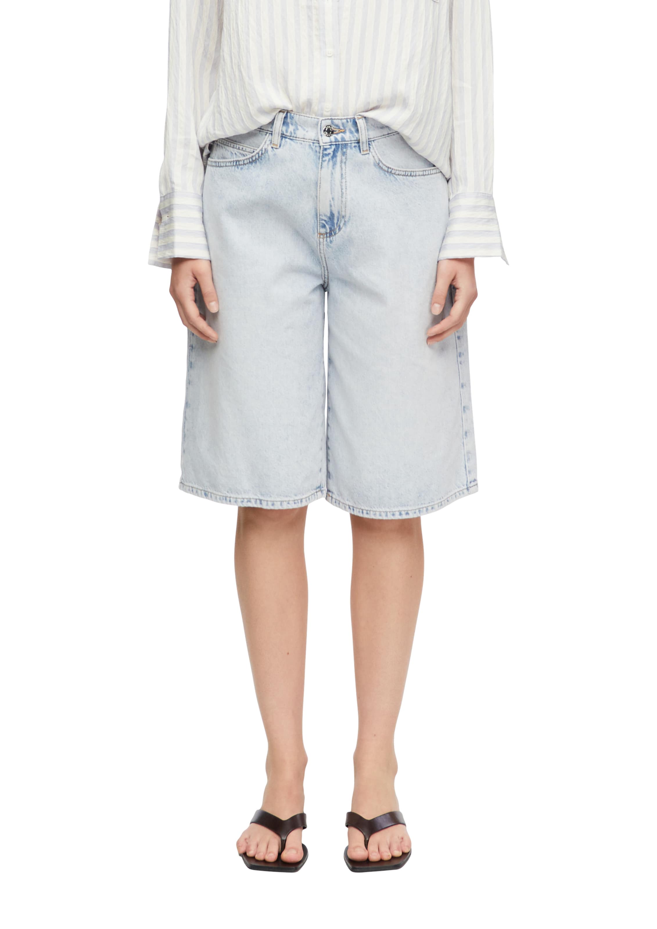 Wide Leg Jean COMMA en bleu
