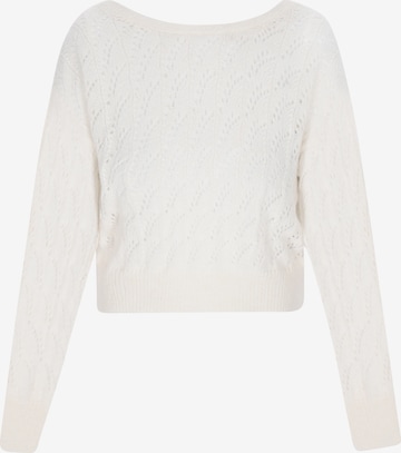 DreiMaster Vintage Sweter w kolorze biały: przód