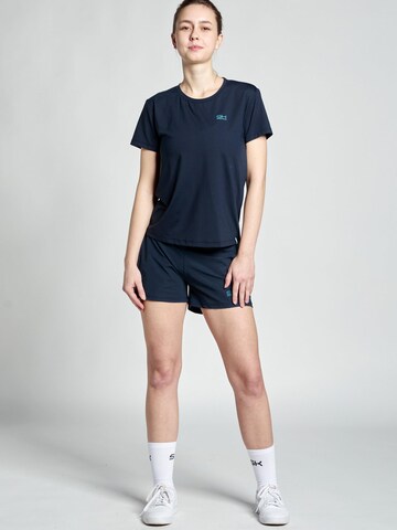 SPORTKIND Functioneel shirt 'Loose Fit Short Sleeve Shirt' in Blauw
