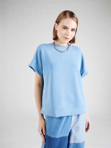 T-shirt Rich & Royal en bleu : devant