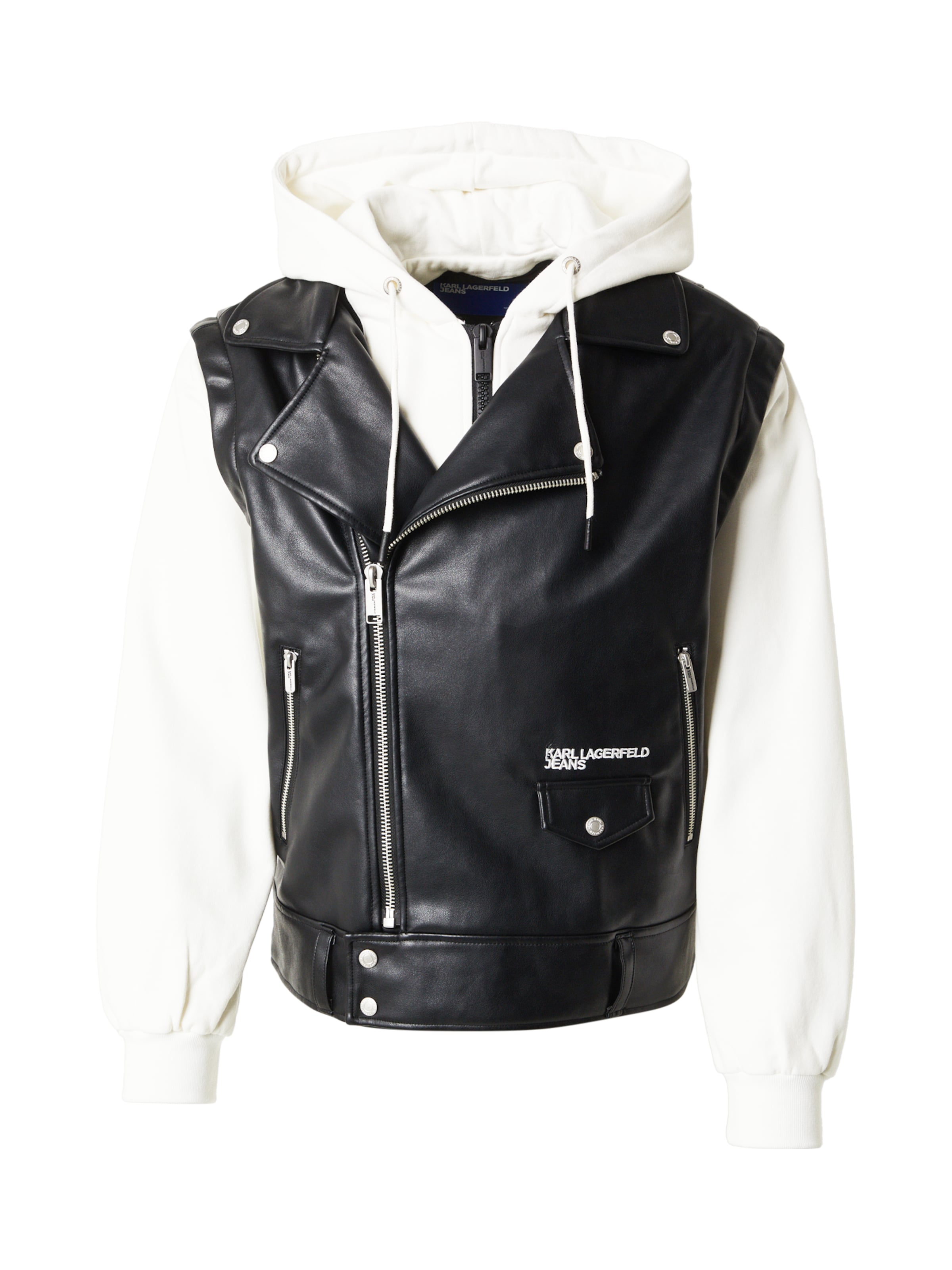 KARL LAGERFELD JEANS Overgangsjakke i sort: forside