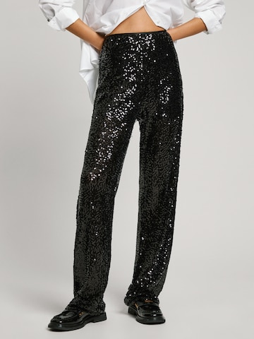 Pepe Jeans Loose fit Pants 'ANGIE' in Black: front