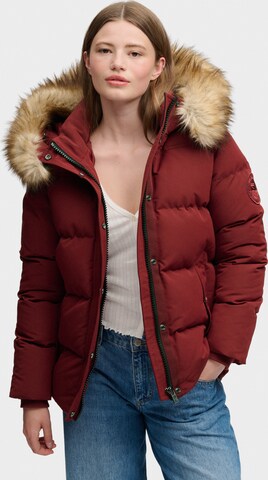 Superdry & Co Vinterjakke 'Everest' i rød: forside