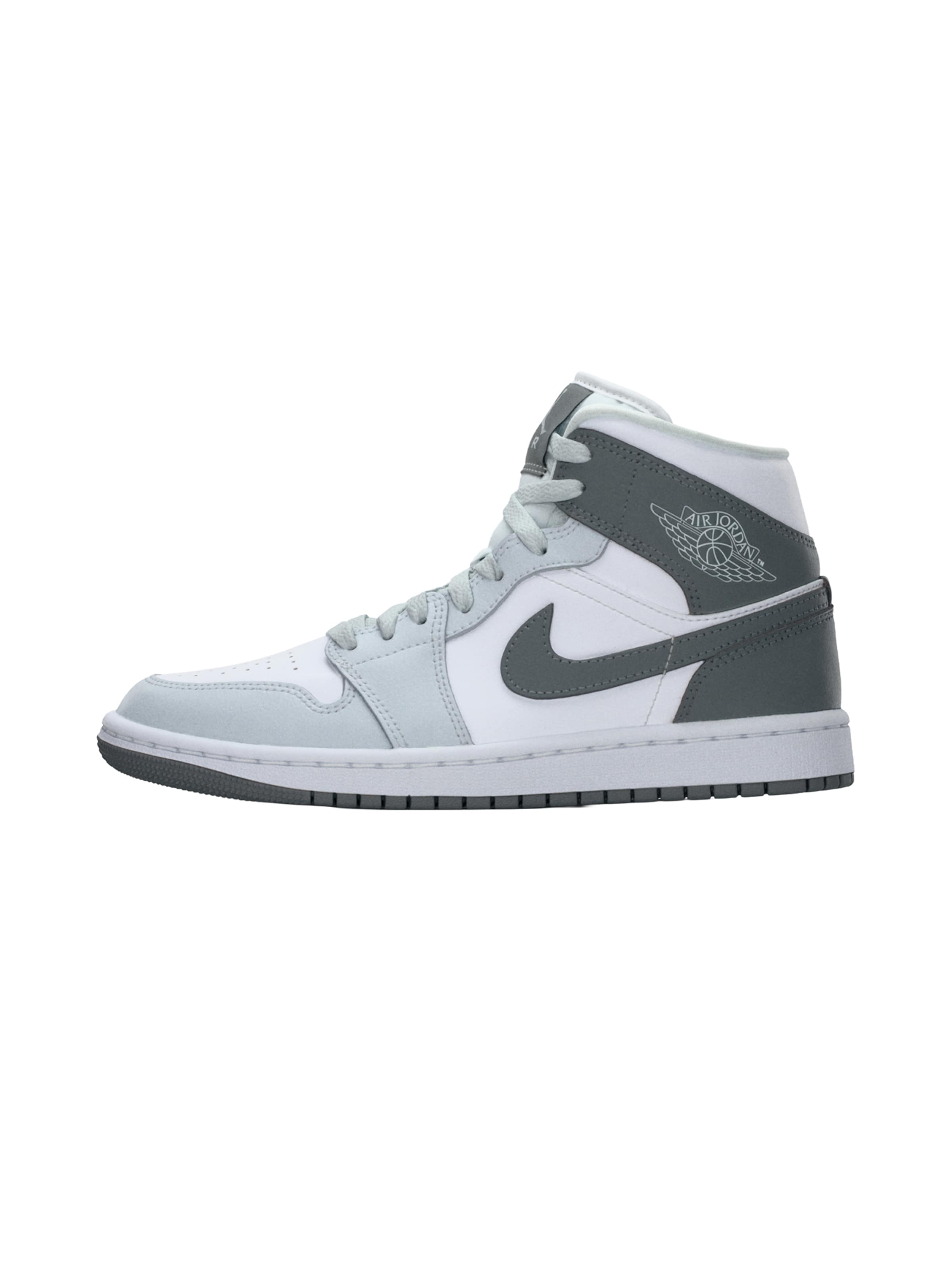 Sneaker low 'Air Jordan 1' de la Jordan pe alb: față