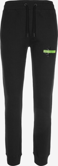 Calvin Klein Jeans Панталон в лайм / черно, Преглед на продукта