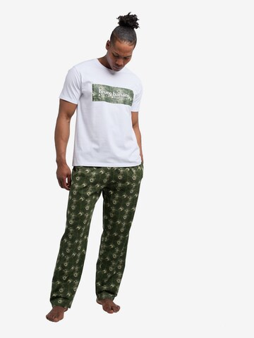 BRUNO BANANI Long Pajamas in Green