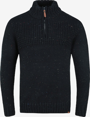 INDICODE JEANS Sweater 'Oslo' in Black: front