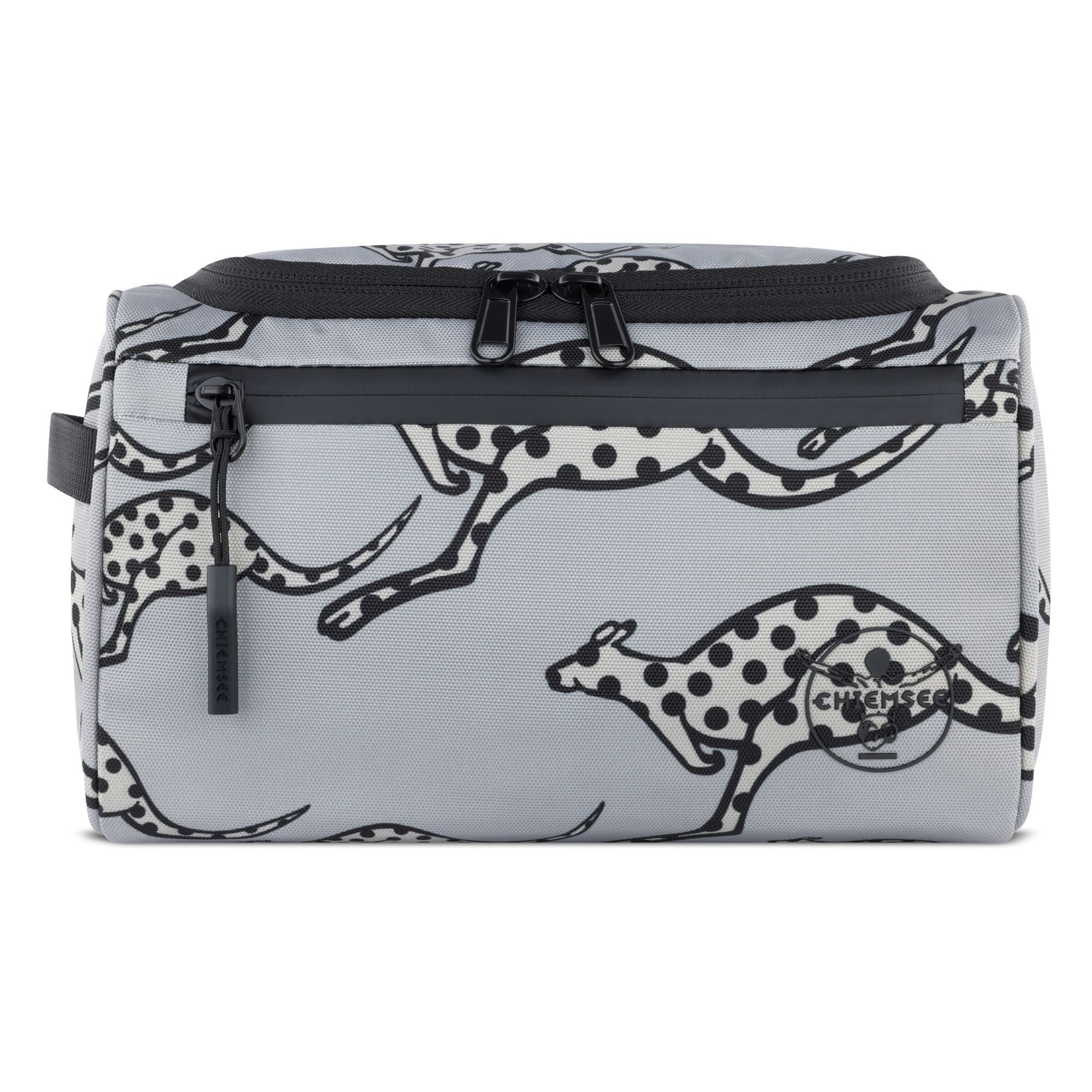 Trousses de toilette 'Jump N Fly' CHIEMSEE en gris : devant