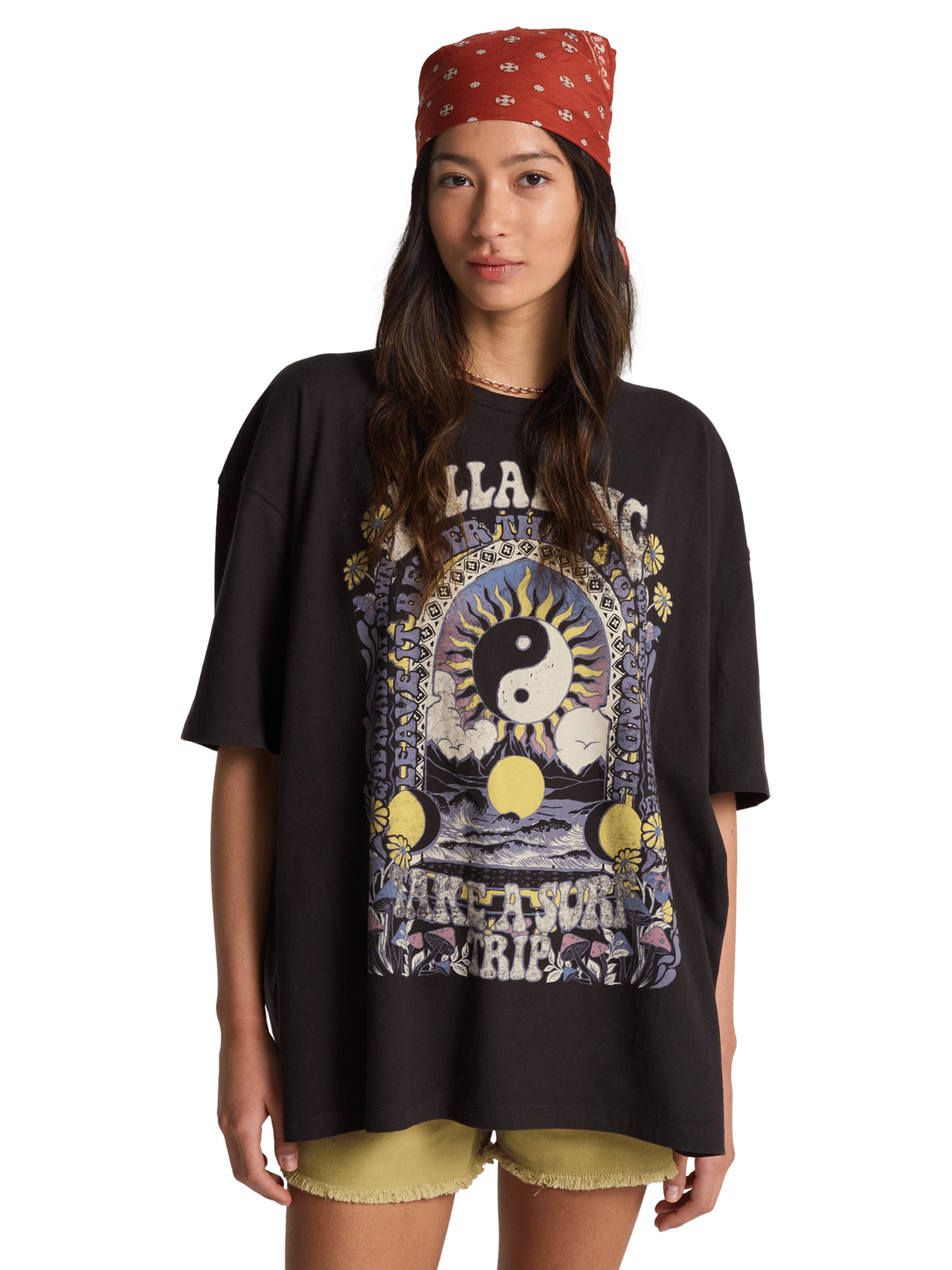 BILLABONG Shirt 'Surf Trip' in Black: front