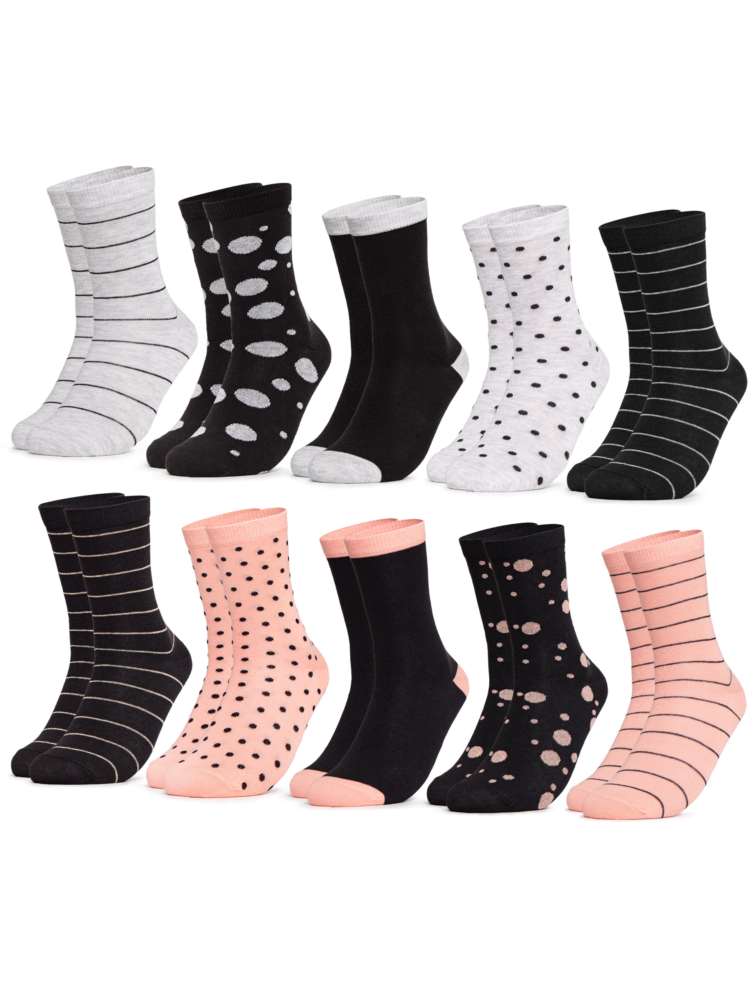 Occulto Socks 'Lotte' in Mixed colors: front