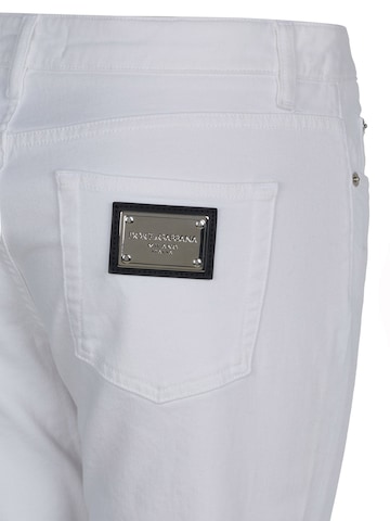 DOLCE & GABBANA - Vaquero 'Dolce & Gabbana GIRLY Jeans weiß' en blanco