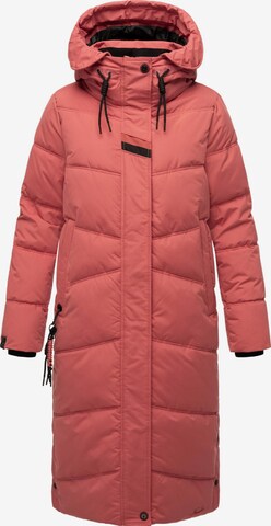 NAVAHOO Płaszcz zimowy 'Kuschelmausi' w kolorze różowy