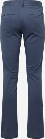 BOSS Orange - Slimfit Pantalón chino en azul