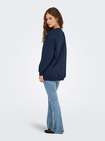 JDY Sweatshirt 'JDYMesa' i blå