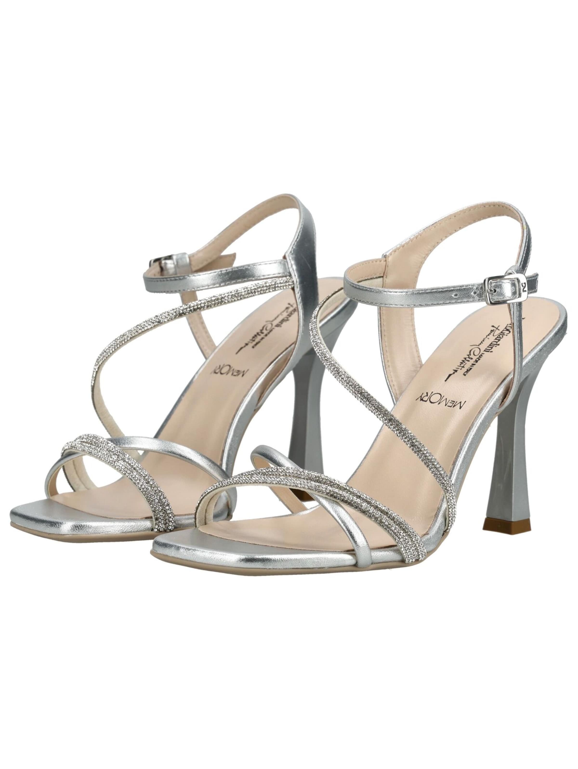 Sandales Nero Giardini en argent