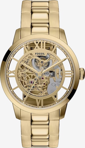 FOSSIL Analoginen kello 'TOWNSMAN' värissä kulta: etupuoli