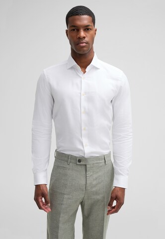 STRELLSON Slim fit Zakelijk overhemd 'Sereno' in Wit: voorkant