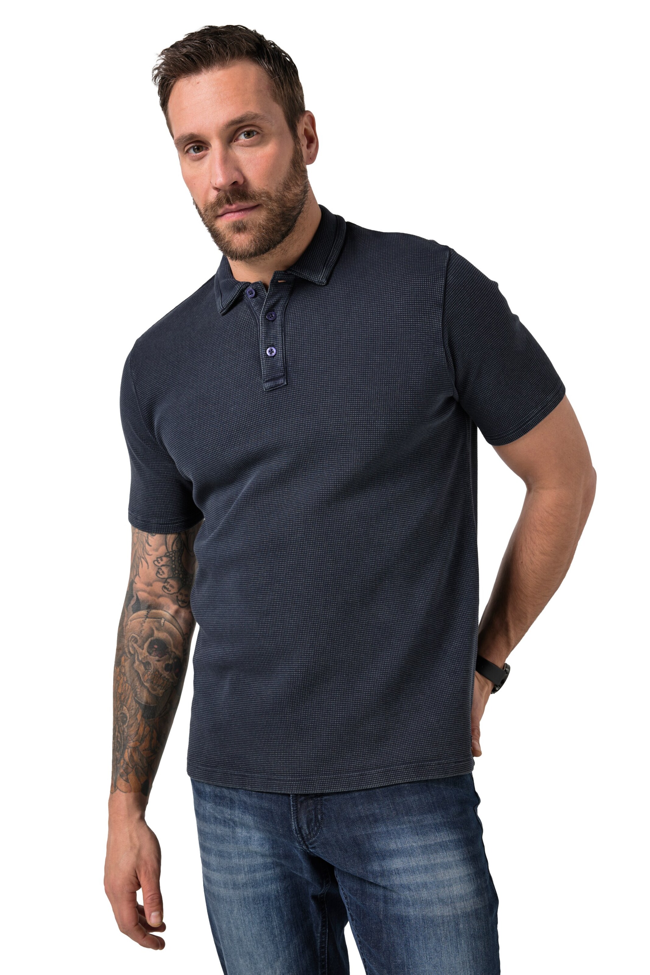 JP1880 Shirt in Blue: front