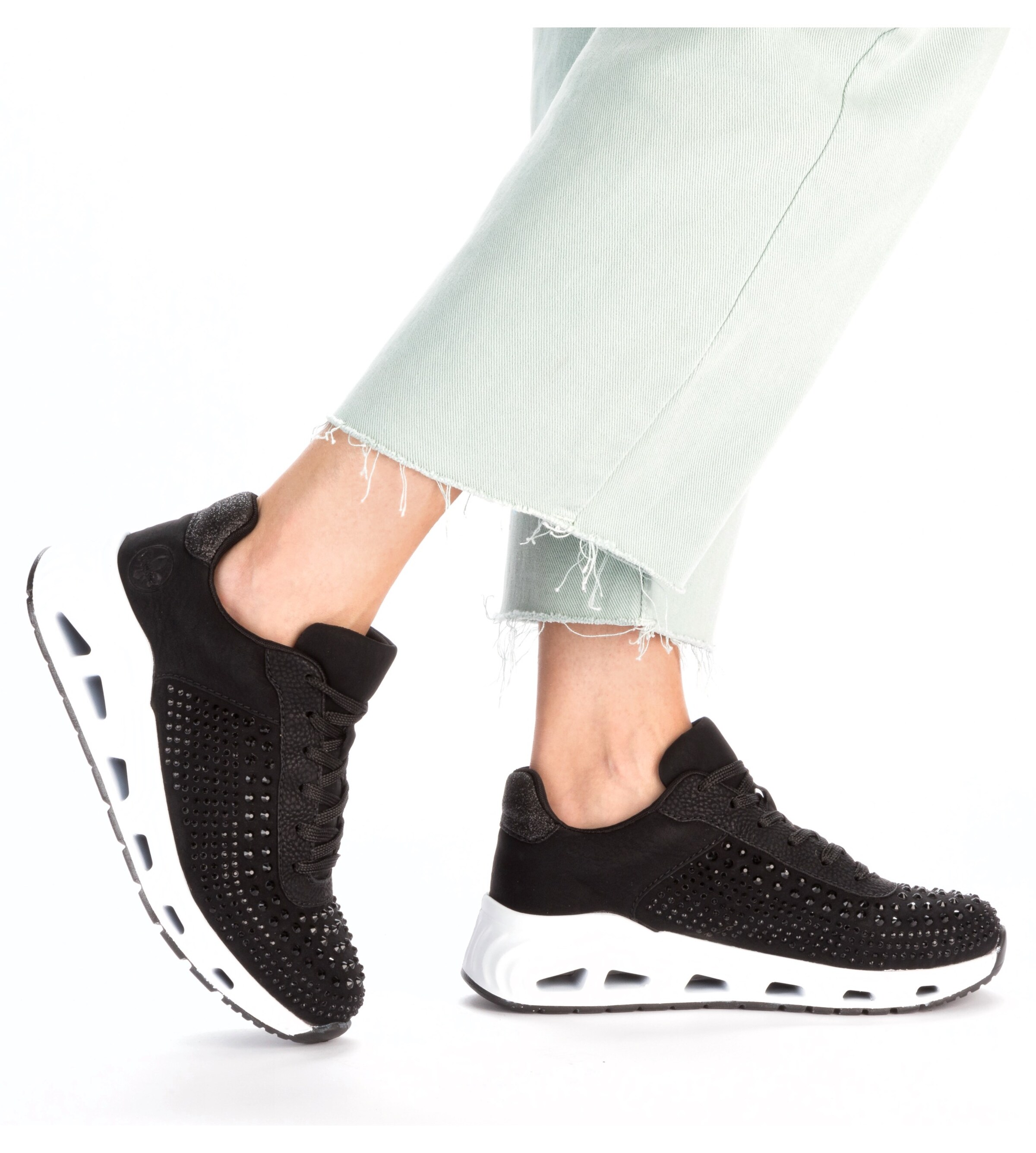 Rieker Sneakers in Black