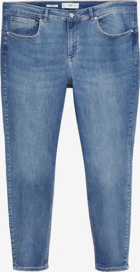 MANGO Jeans in de kleur Kobaltblauw, Productweergave
