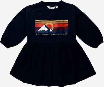 Ebbe Kleid 'Camille' in Blau: Vorderseite