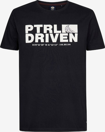 Petrol Industries T-Shirt in Schwarz: Vorderseite