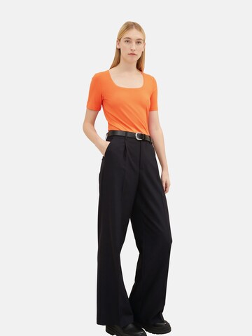 TOM TAILOR T-Shirt in Orange