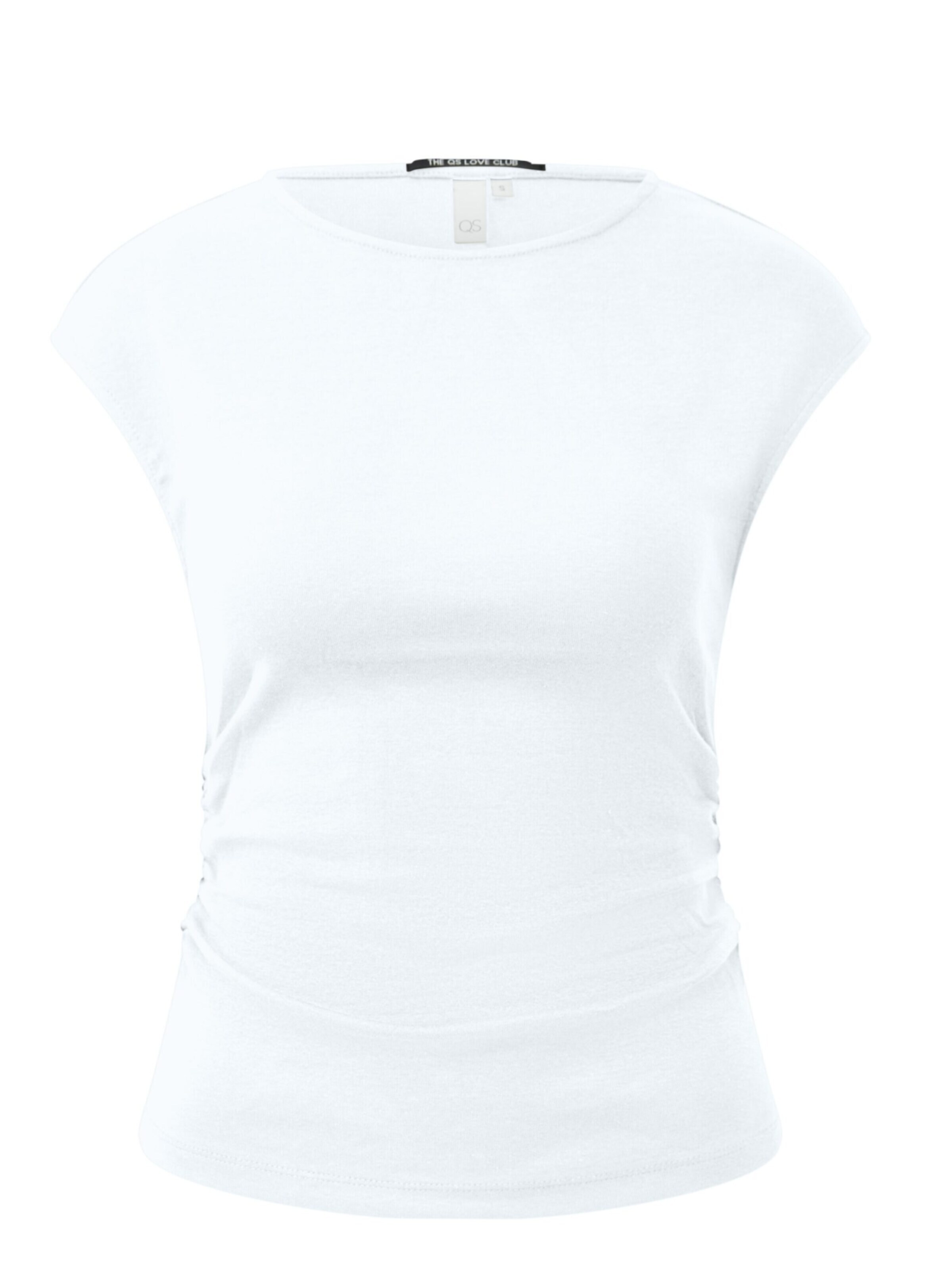 QS T-shirt en XL en blanc, Vue avec produit