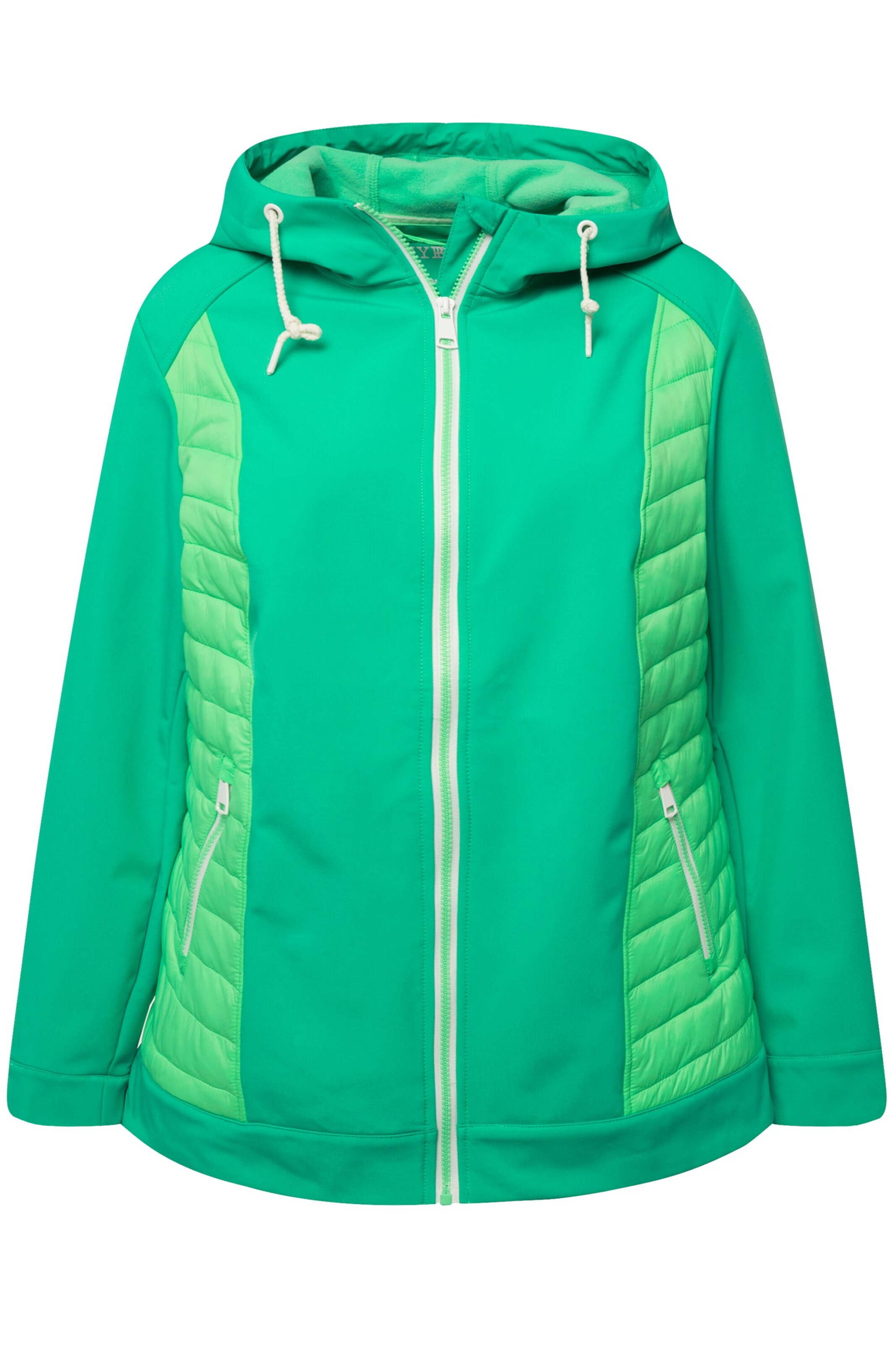 Ulla Popken Performance Jacket in Green: front