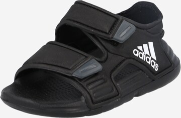 ADIDAS SPORTSWEAR Sandals 'Alta' in Black: front