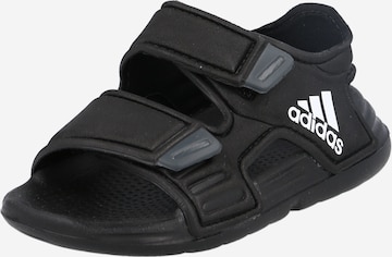 ADIDAS SPORTSWEAR - Sandalias 'Alta' en negro: frente