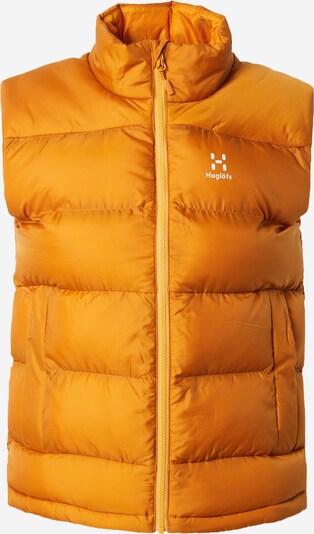 Haglöfs Sportbodywarmer in de kleur Cognac / Wit, Productweergave