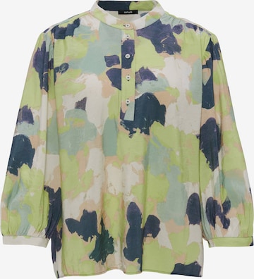 OPUS Blouse 'Falindo' in Green: front