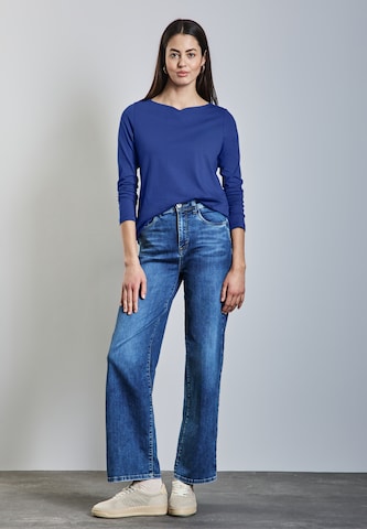 STREET ONE Shirt in Blau
