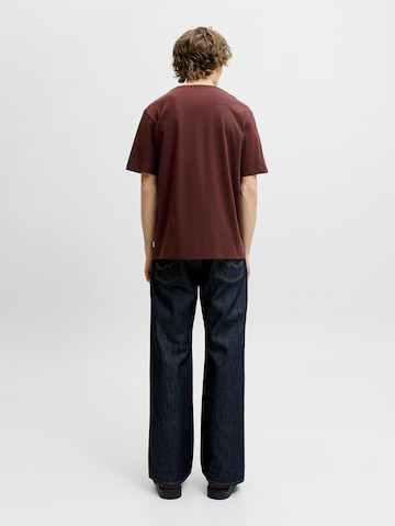 ruda JACK & JONES Priglundantis modelis Marškinėliai